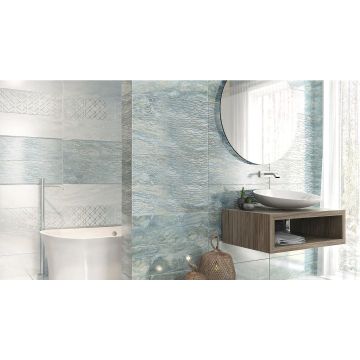 Настенная плитка Delacora (Делакора) Crystal Zaffiro 24,6х74 см (WT15CRT23R)