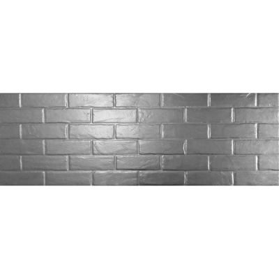 Керамическая плитка Delacora Brick Iron 75х25,3 см Серая DW15BRC15