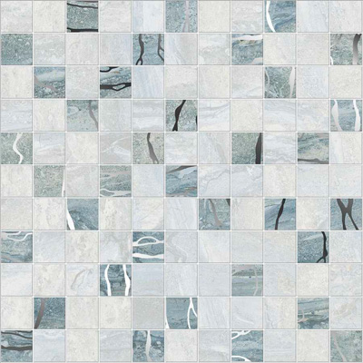 Керамическая плитка Delacora (Делакора) Crystal Mosaic Crystal 30,5х30,5 см Серая DW7CRT01