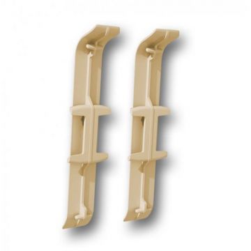 Соединитель к плинтусу ПВХ колл. Deconika (Деконика) (85 мм) 221 Дуб Янтарный (Д-П85-С)