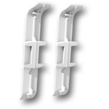 Соединитель к плинтусу ПВХ колл. Deconika (Деконика) (85 мм) 265 Клен Патика (Д-П85-С)