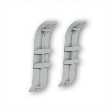 Соединитель для плинтуса Ideal (Идеал) Классик 55 мм К-П55-С 210 Дуб Пепельный