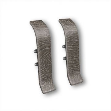 Соединитель для плинтуса Ideal (Идеал) Классик 55 мм К-П55-С 209 Дуб Мореный