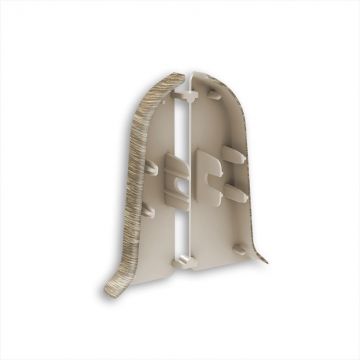 Заглушки торцевые (пара) Ideal (Идеал) Классик 55 мм К-П55-Тп 208 Дуб Мокко