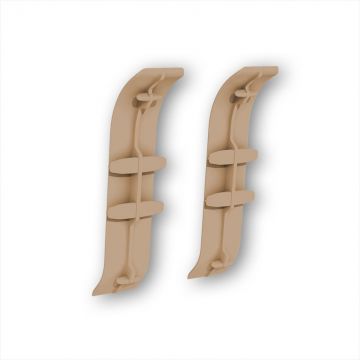 Соединитель для плинтуса Ideal (Идеал) Классик 55 мм К-П55-С 291 Орех