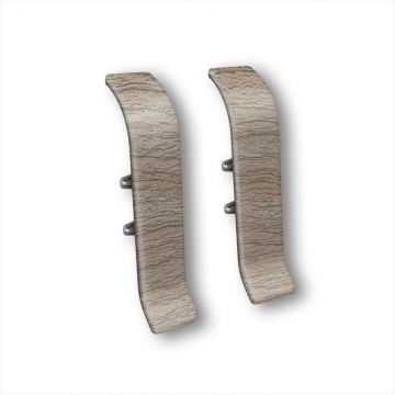 Соединитель для плинтуса Ideal (Идеал) Классик 55 мм К-П55-С 205 Дуб Капучино