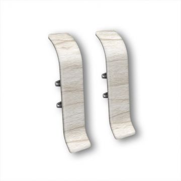 Соединитель для плинтуса Ideal (Идеал) Классик 55 мм К-П55-С 267 Клен Белый