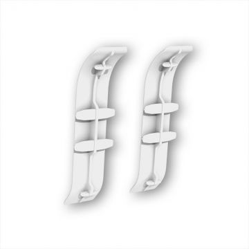 Соединитель для плинтуса Ideal (Идеал) Классик 55 мм К-П55-С 267 Клен Белый