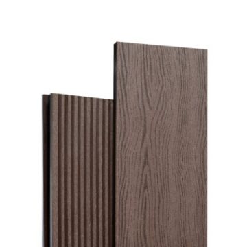 Террасная доска ДПК пустотелая двухсторонняя Harvex (Харвекс) Aero 140х18 мм Шоколад