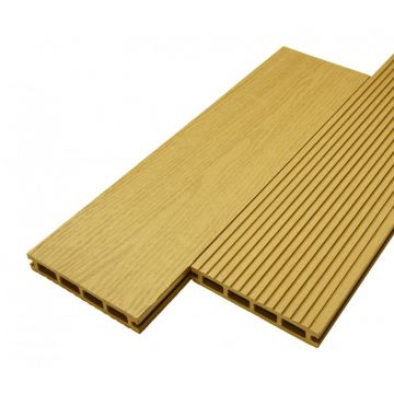 Террасная доска ДПК пустотелая двухсторонняя Woodvex (Вудвекс) Select 146х22 мм Вуд