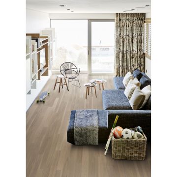 Паркетная доска AlixFloor (Аликс Флор) Ясень серый тонированный 2000х138 мм ALX1036