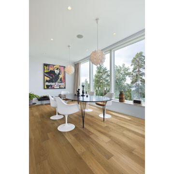 Паркетная доска AlixFloor (Аликс Флор) Дуб светло-коричневый натуральный 2000х138 мм ALX1014