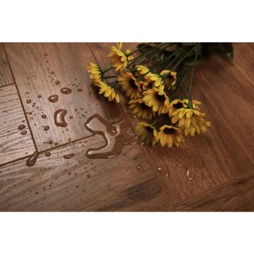 Ламинат Kronparket (Кронпаркет) Herringbone 12/34 Орех Леман (Walnut Leman), 44785