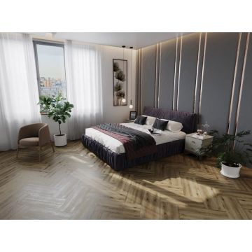 Кварц-виниловый SPC ламинат NatisSton (НатисСтон) Rubis SPC 3,5/34 Kvitegga, 5003-01