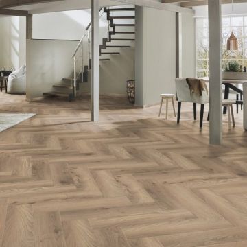 Ламинат Кроношпан (Kronospan) X-WAY Multiformat 10/32 Дуб Хейбридж 157 мм (Oak Haybridge), K285