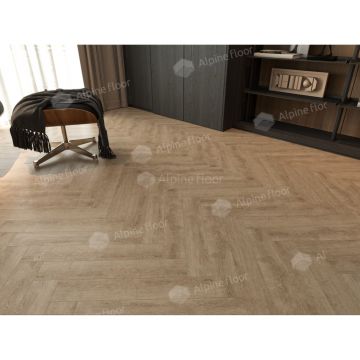 Ламинат Alpine Floor Herringbone 12 Pro 12/34 Дуб Прованс (Oak Provence), Lf106-07