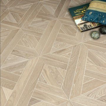 Инженерный модульный паркет Kochanelli (Кочанелли) Гордон Дуб Светлый 449х449х15 мм