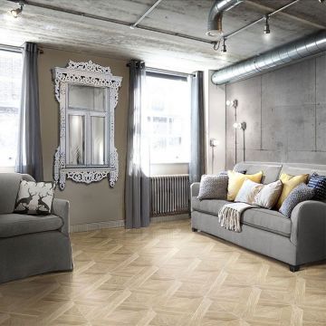 Инженерный модульный паркет Kochanelli (Кочанелли) Гордон Дуб Светлый 449х449х15 мм