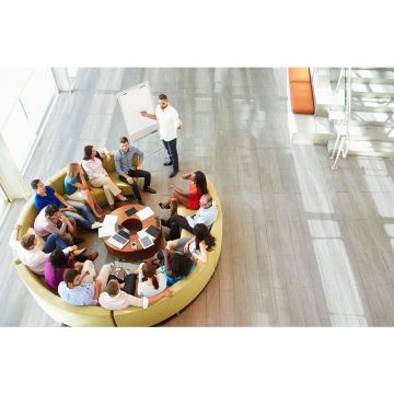 Виниловый ламинат SPC CronaFloor (Кронафлур) Wood 4/43 Дуб Серебристый (Oak Silver), Zh-81126-1