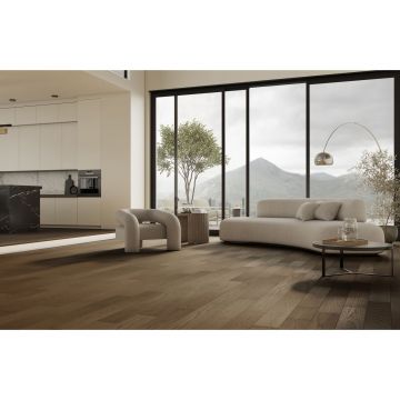 Кварцевый паркет Quartz Parquet (Кварц Паркет) Классик 7/34 Дуб Брауни (Oak Brownie) , 413