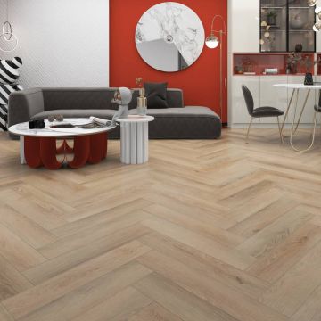 Кварц-виниловый ламинат Calitex (Калитекс) Diamonds Herringbone Click 6/34 Eternity (Вечность), Dm403