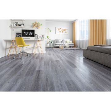 Кварцевый ламинат Fargo (Фарго) 4/42 Comfort Дуб Серый Иней, 379-1