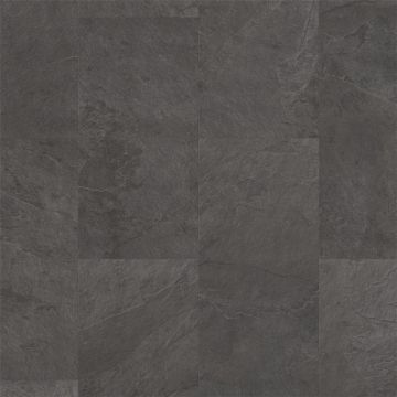 Виниловый пол Quick step Alpha Vinyl Tiles 5/33 Сланец чрный, Avst40035