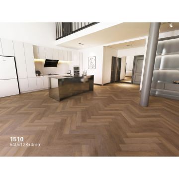 Виниловый пол SPC Floorwood (Флурвуд) Authentic 4/43 Темный замок (Dark castle), 1510