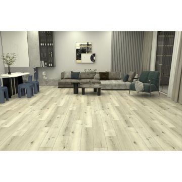 Плитка ПВХ Floorwood (Флурвуд) Quantum кварц-виниловый SPC 5/43 Дуб Хопвуд (Oak Hopwood), 1902 с подложкой 1 мм