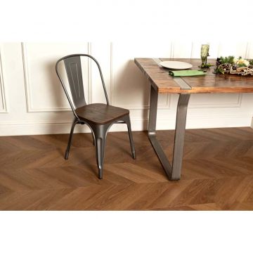 Виниловый пол Vinilam Parquet Chevron Шеврон Плезир 8.5/43 (Chevron Pleasant), I1651102