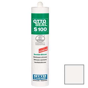 Герметик силиконовый Otto-Chemie Ottoseal S100 Premium универсальный C8687 мат. белый 300 мл Герметик силиконовый Otto-Chemie Ottoseal S100 Premium универсальный C8687 мат. белый 300 мл