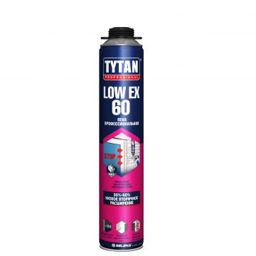 Пена монтажная Tytan Professional Low Expansion (выход 55 л) 750 мл