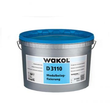 Закрепитель для модульных покрытий Wakol (Вакол) D 3110 Modulbelag-fixierung (Модульбелаг Фиксирунг) полимерный однокомпонентный 1к 11 кг