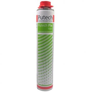 Клей-пена полиуретановая универсальная Putech Fix PU015 летняя 820 мл