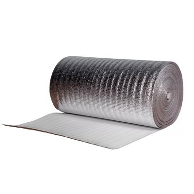 Утеплитель фольгированный самоклеящийся лавсан ППЭ-5 30000х600х5 мм (18 м2)