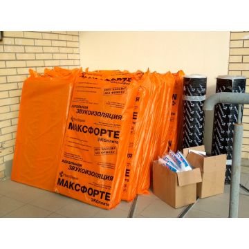 Звукоизоляционные плиты Maxforte (Максфорте) Экоплита Floor 1000х600х30 мм 5 шт. (3 м2)