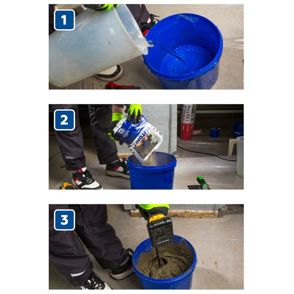 Гидроизоляция Plitonit (Плитонит) ГидроСлой цементная тонкослойная 5 кг