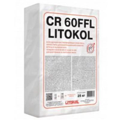 Ремонтная смесь Litokol (Литокол) CR 60FFL безусадочная быстротвердеющая 25 кг