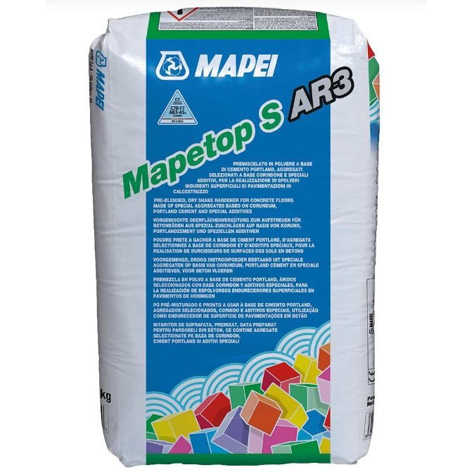 Упрочнитель для бетонных полов Mapei (Мапей) Mapetop S AR3 светло-серый 25 кг