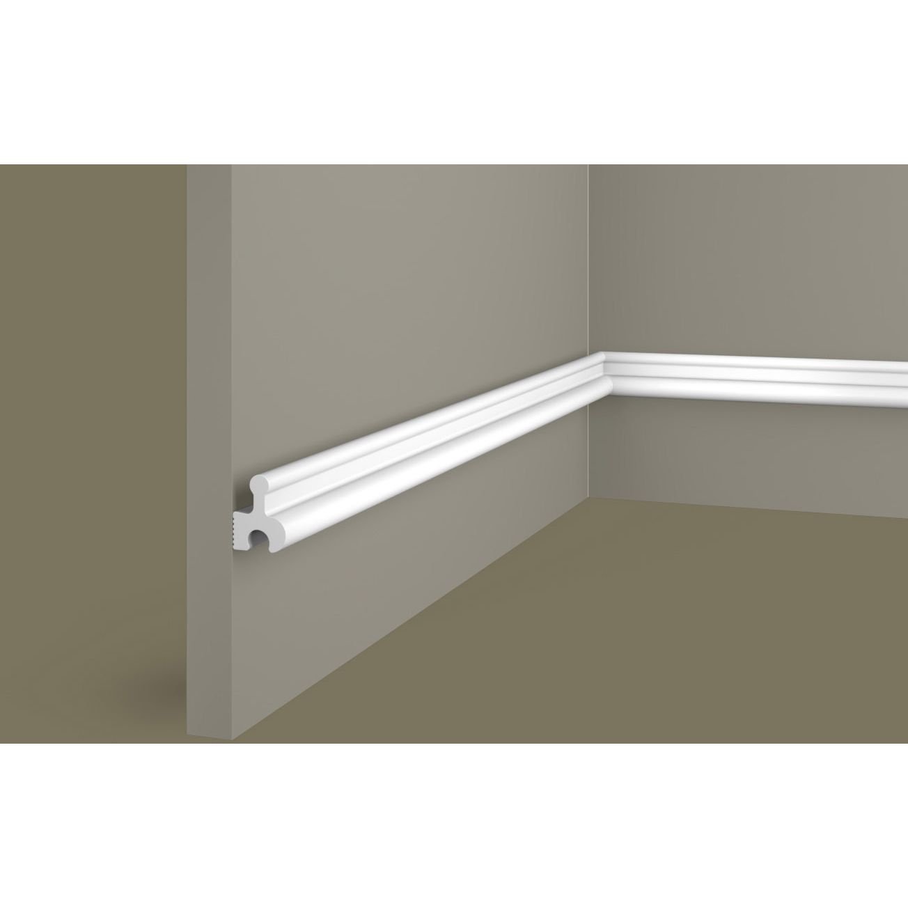 Рейка Cosca Decor (Коска) RX007, 30х23, 2800 мм, Экополимер