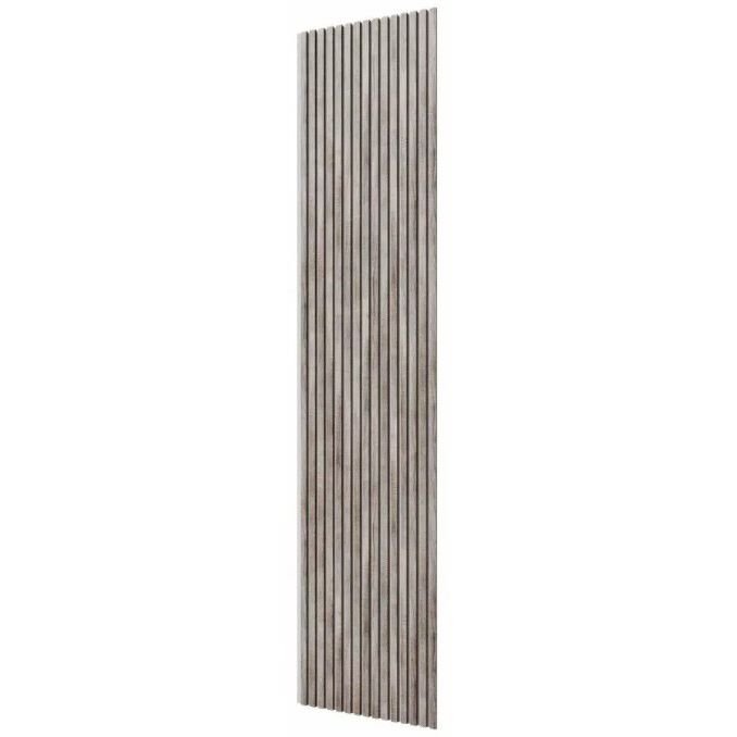 Акустическая панель Cosca Decor (Коска) Сканди серый войлок, 2750х600х19 мм, рейки МДФ, дуб дымчатый 00-00074588