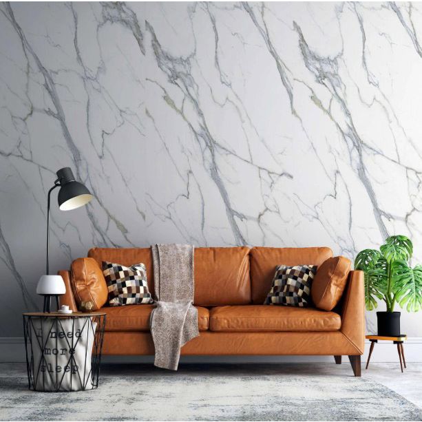 Стеновая панель DeWall (ДэВолл) ECO Каррара 1200х2800х1 мм