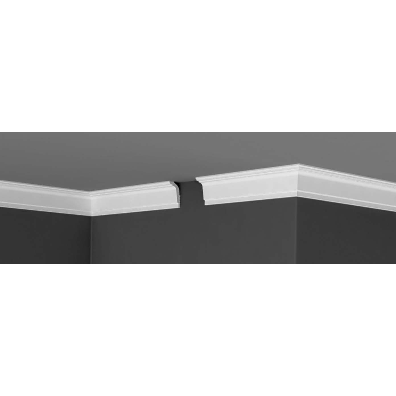 Плинтус потолочный Де-Багет (De-Baget) 2000х50х80 мм, П 08 30/50