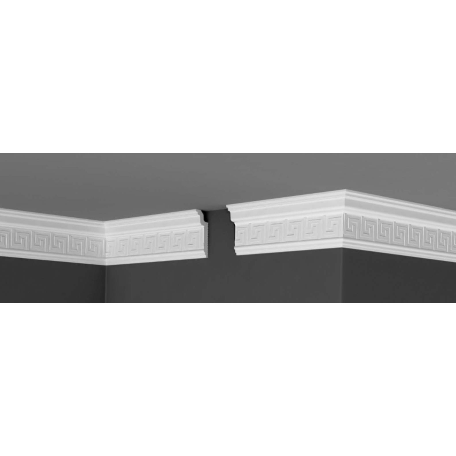 Плинтус потолочный Де-Багет (De-Baget) 2000х30х80 мм, П 13 В 30/80