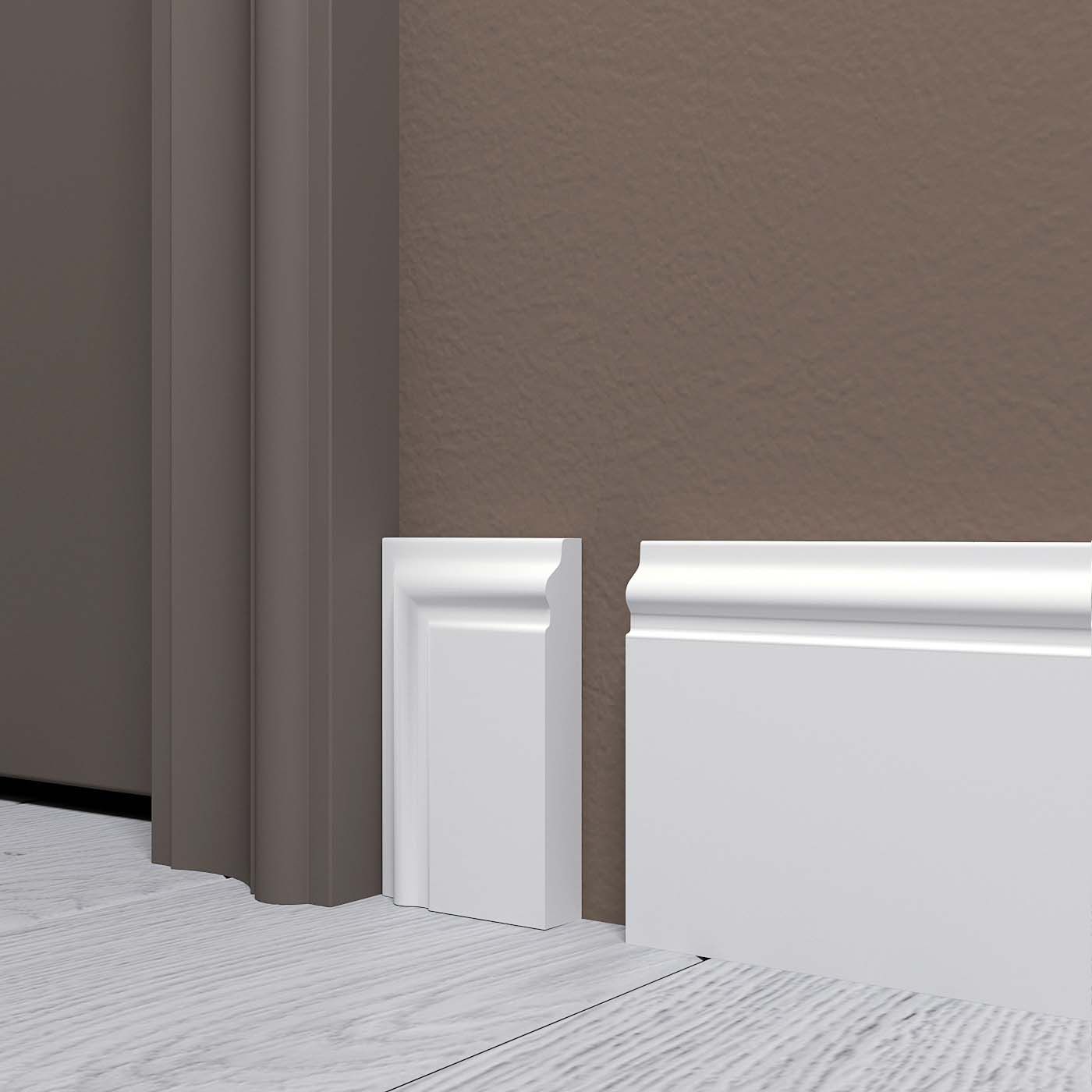 Завершающий элемент Де-Багет (De-Baget) 50х13х80 мм, Н 80 (2 шт.)