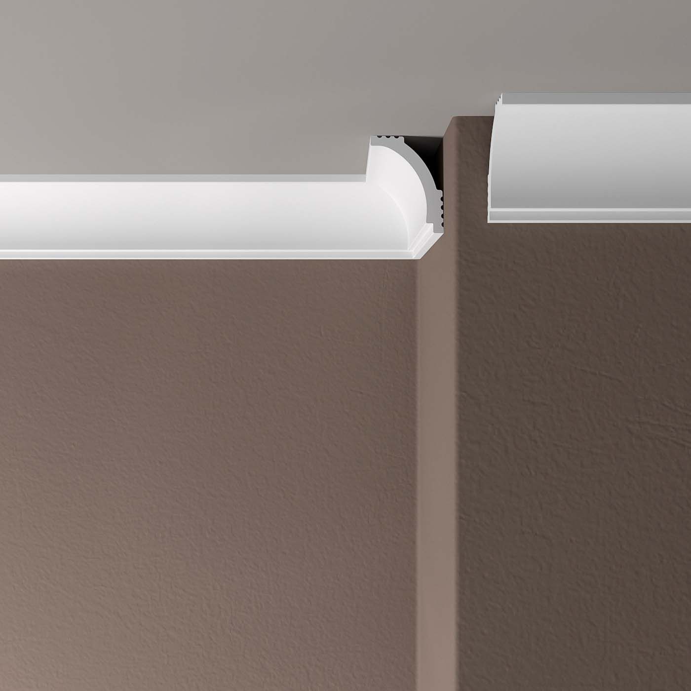 Карниз Де-Багет (De-Baget) 2000х30х40 мм, XPS POLYMER ПП 03