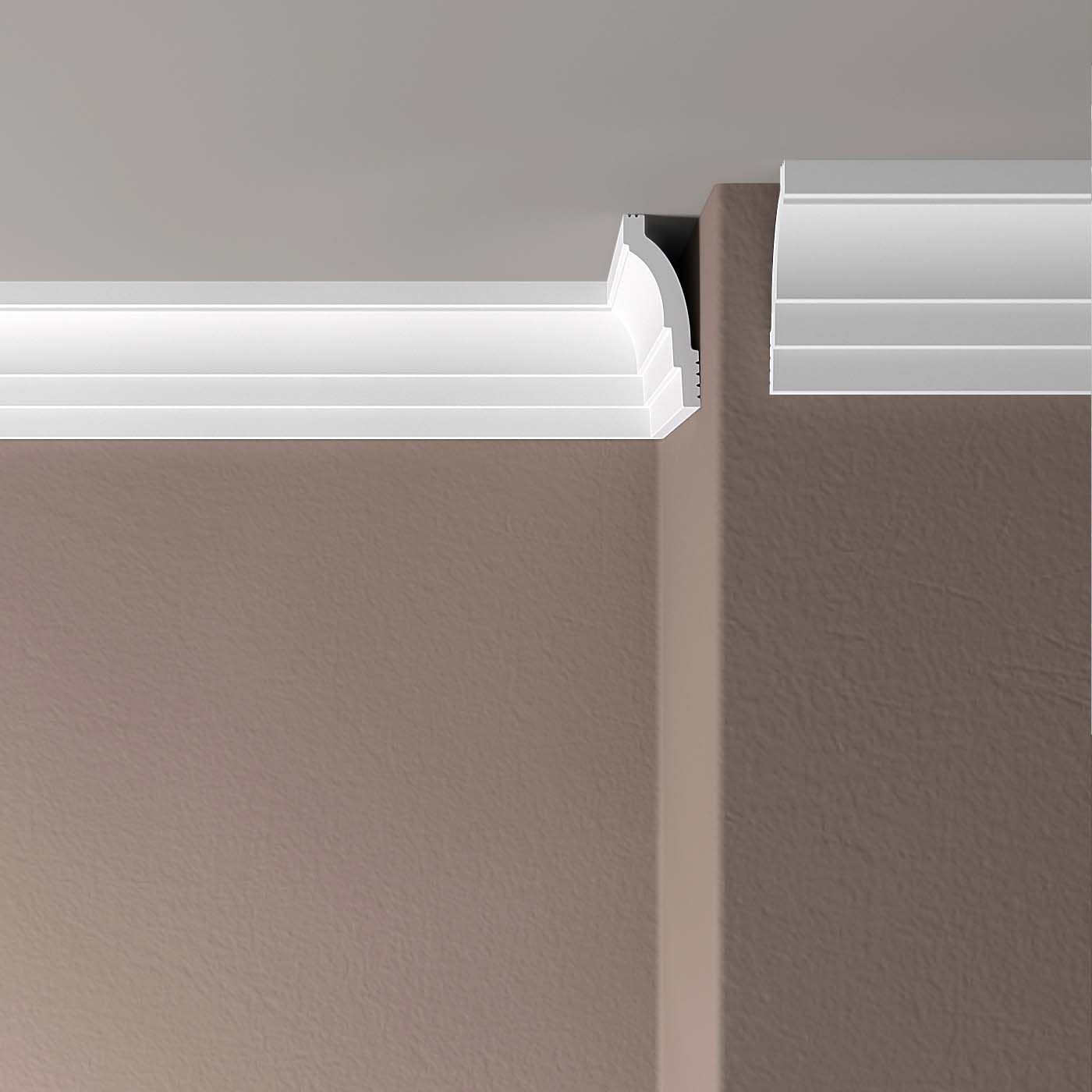 Карниз Де-Багет (De-Baget) 2000х20х50 мм, XPS POLYMER ПП 11