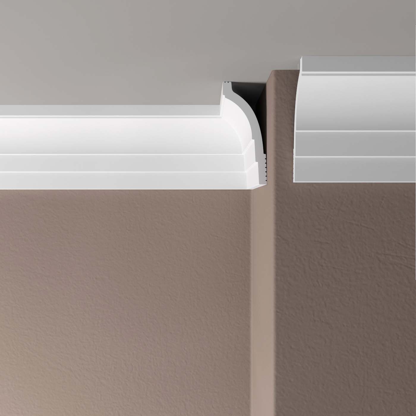 Карниз Де-Багет (De-Baget) 2000х30х70 мм, XPS POLYMER ПП 12