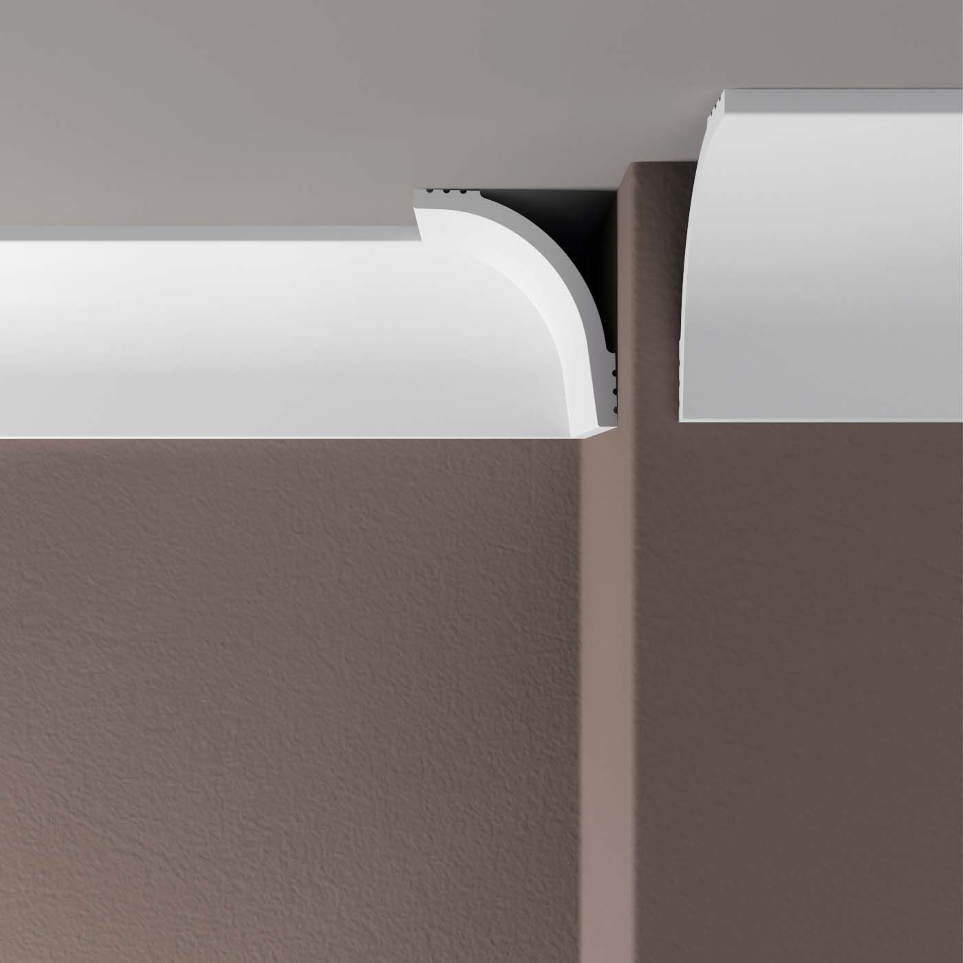 Карниз Де-Багет (De-Baget) 2000х60х70 мм, XPS POLYMER ПП 17