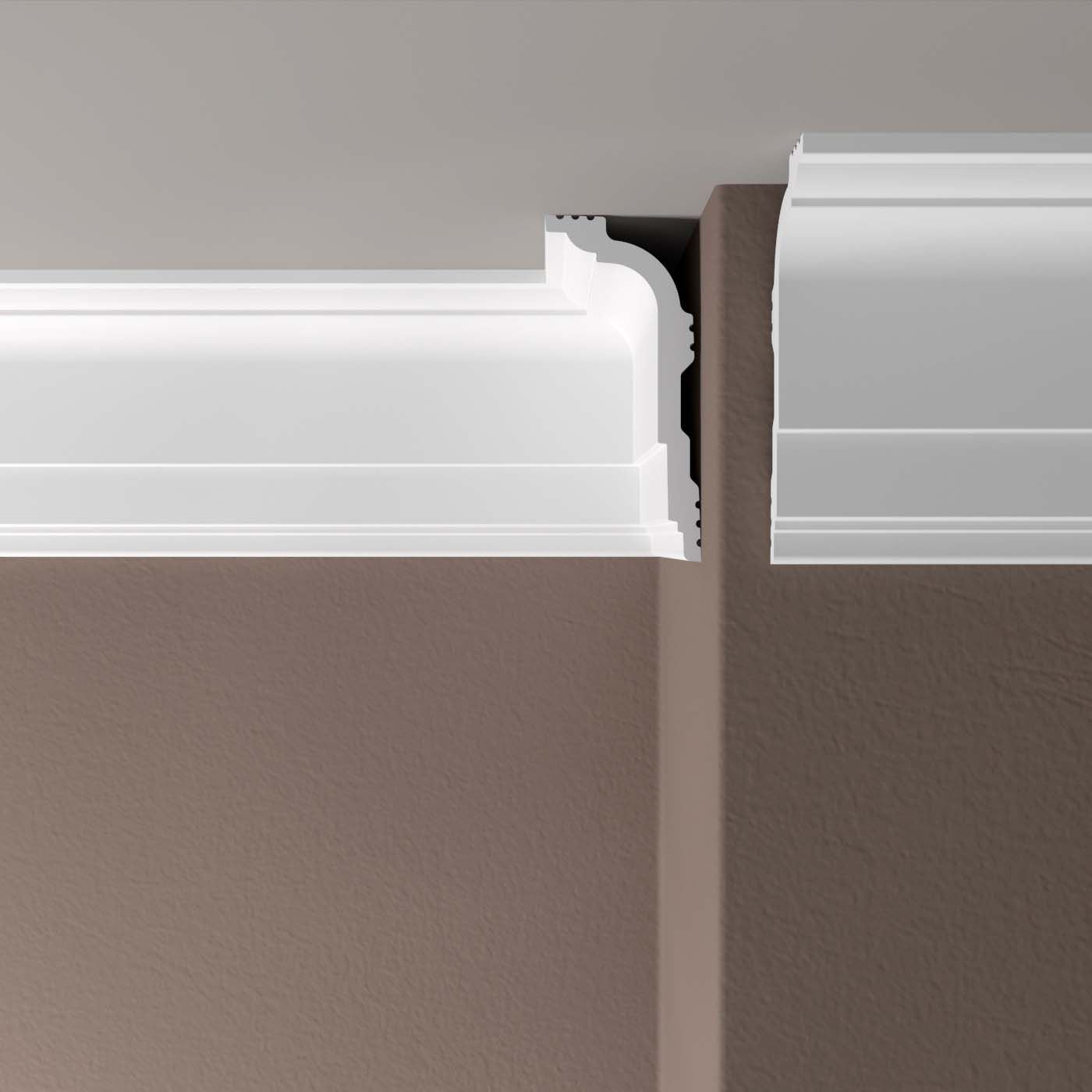 Карниз Де-Багет (De-Baget) 2000х40х90 мм, XPS POLYMER ПП 20